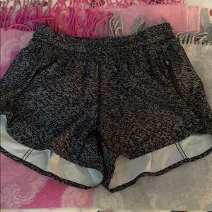Black lululemon shorts